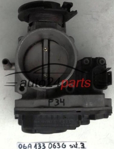 Σώμα πεταλούδας AUDI SEAT SKODA VOLKSWAGEN SIEMENS 408-237-212-007, 408237212007, 06A 133 063 G, 06A133063G