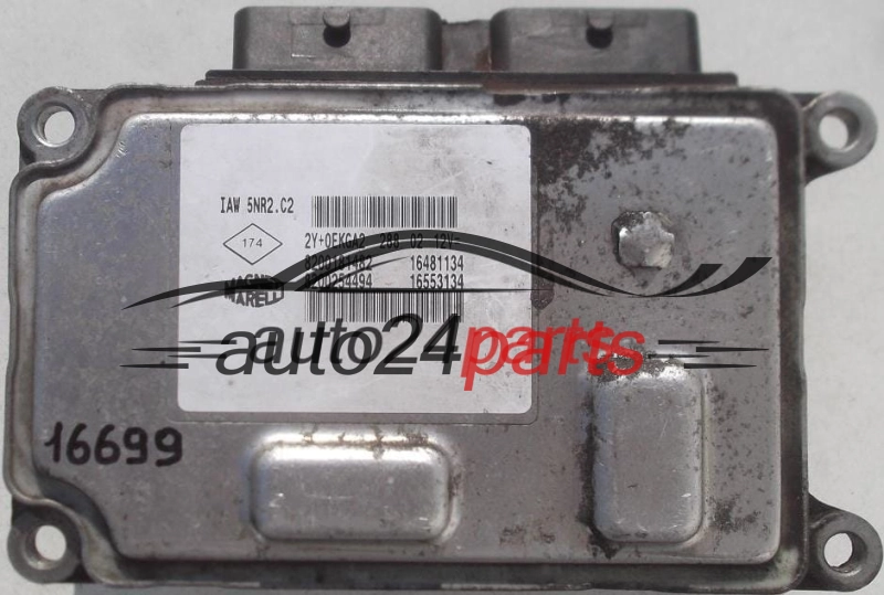 Μονάδα Ελέγχου Κινητήρα RENAULT CLIO Magneti Marelli IAW 5NR2.C2