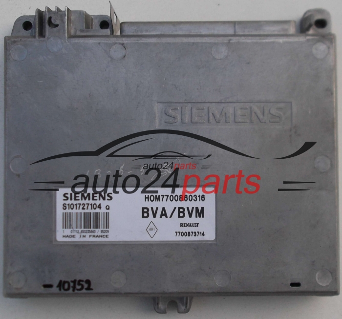 RENAULT LAGUNA 2.0 SIEMENS S101727104 Q, S101727104Q, HOM7700860316, 7700873714