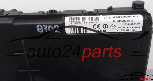 CAS ANTI DEMARRAGE RELAIS BSI RENAULT GRAND SCENIC 1.9 DCI, S118400220 D, S118400220D, 8200309690