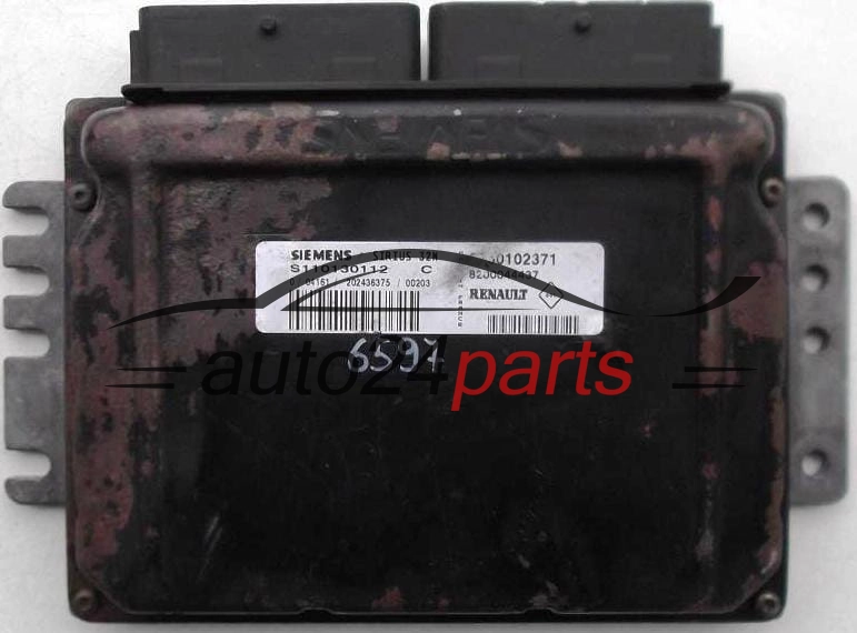 MOTORSTEUERGERÄT ECU STEUERGERÄT RENAULT CLIO TWINGO 1.2