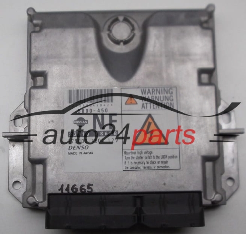 KOMPUTER STEROWNIK SILNIKA NISSAN X-TRAIL 2.2 DCI 23710 ES62B, 23710ES62B, 275800-4504, 2758004504, 5800-450 NF, 5800450 - 