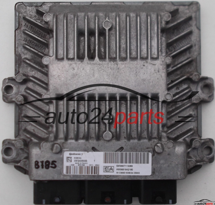 calculateur moteur pour peugeot, citroen jumpy 2.0 hdi 16v 