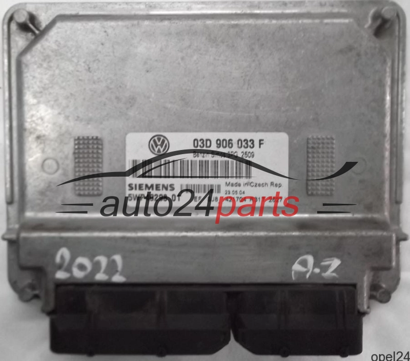 MOTORSTEUERGERÄT ECU STEUERGERÄT VW VOLKSWAGEN POLO 1.2 03D906033F