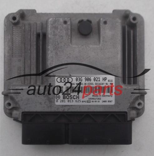 AUDI A3 1.9 TDI BOSCH 0 281 013 625, 0281013625, 03G 906 021 HP, 03G906021HP