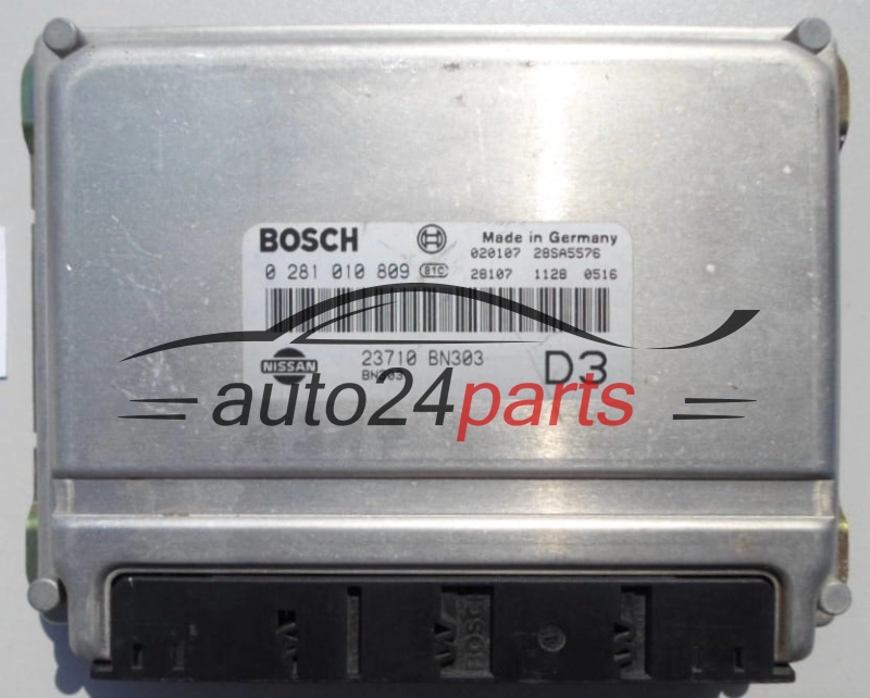 CENTRALINA MOTORE NISSAN ALMERA 2.2 DTI BOSCH 0 281 010 809,  23710 BN303