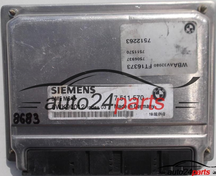 calculateur moteur pour bmw e46 3.0