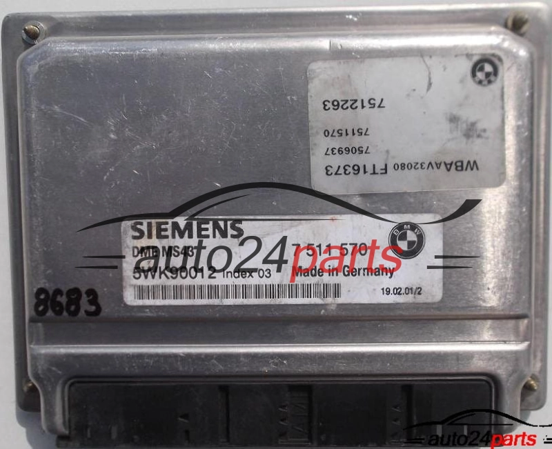 calculateur moteur pour bmw e46 3.0