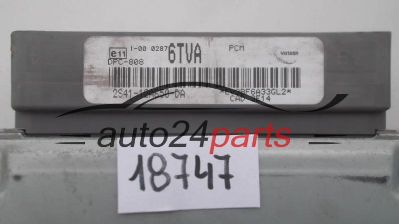 KOMPUTER STEROWNIK SILNIKA FORD FOCUS 1.8 TDDI 2S4112A650DA, 2S41-12A650-DA 6TVA