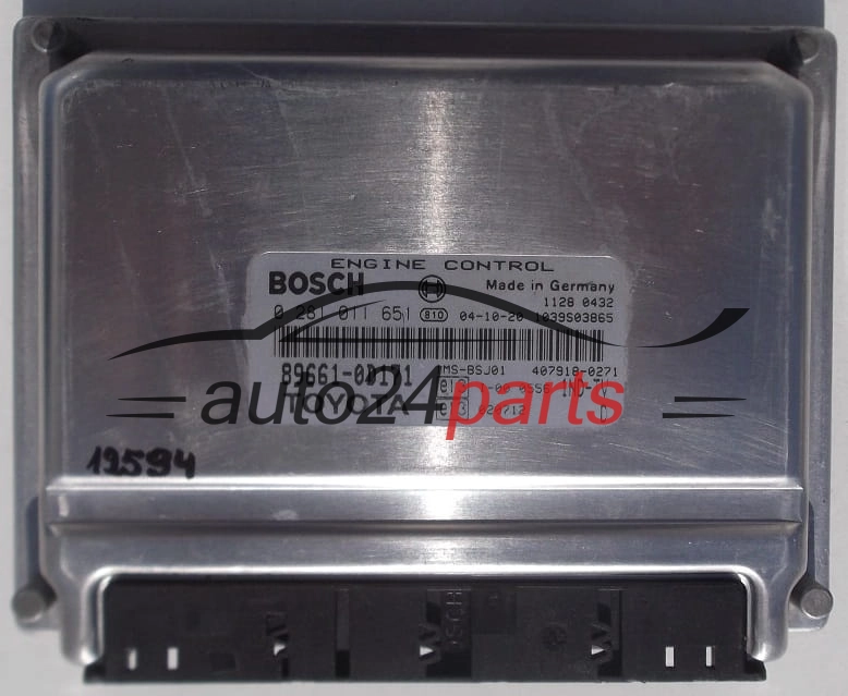 KOMPUTER STEROWNIK SILNIKA TOYOTA YARIS 1.4 D 4D 89661-0D171 1ND-TV