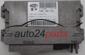 CENTRALINA DO MOTORE FIAT PUNTO 1.2 MAGNETI MARELLI IAW 16F.E3, IAW16FE3, 46545152, 61602.106.02, 6160210602