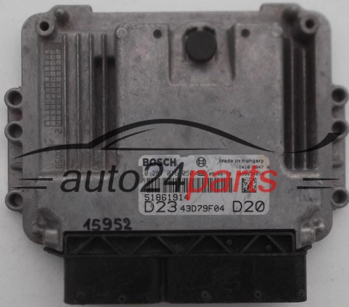 MOTORSTEUERGERÄT ECU STEUERGERAT FIAT DUCATO JUMPER BOXER 2.3 JTD BOSCH 0 281 016 050, 0281016050, 51861914