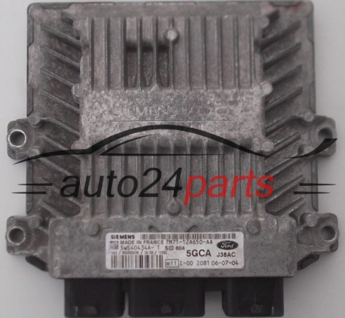 ECU ENGINE CONTROLLER FORD FUSION 1.4 TDCI SIEMENS 5WS40434A-T,  7M71-12A650-AA