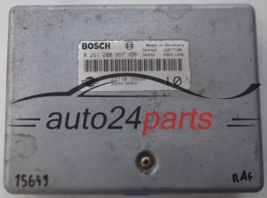 KOMPUTER STEROWNIK SILNIKA NISSAN MICRA 1.0, BOSCH 0 261 200 957, BOSCH 0261200957, 23710 99B00, 2371099B00