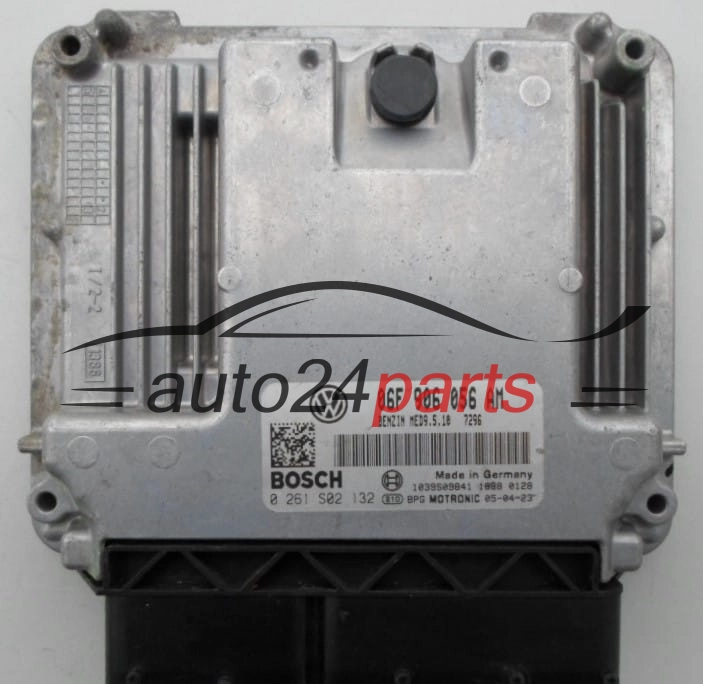 ECU ENGINE CONTROLLER VOLKSWAGEN PASSAT 2.0 FSI BOSCH 0 261 S02 132,  06F 906 056 AM