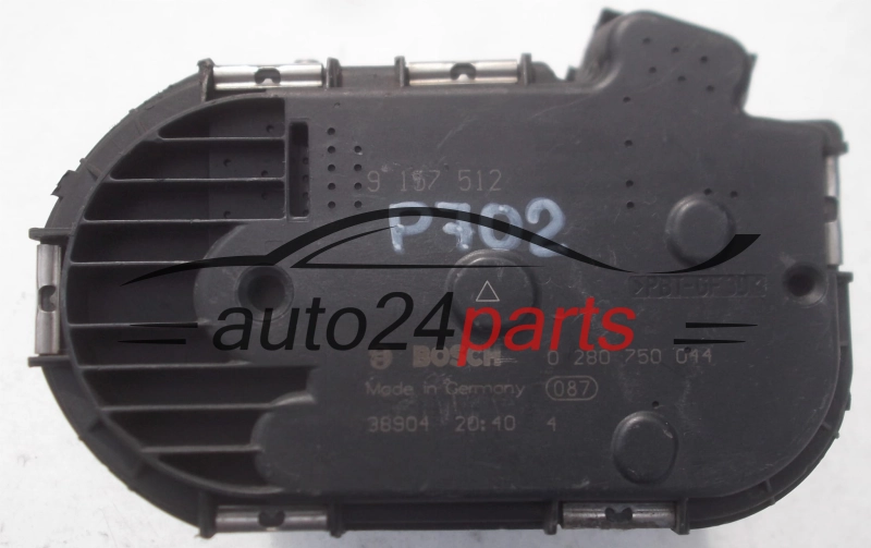 BOITIER DE PAPILLON OPEL  BOSCH 0 280 750 044, 0280750044, 9 157 512, 9157512