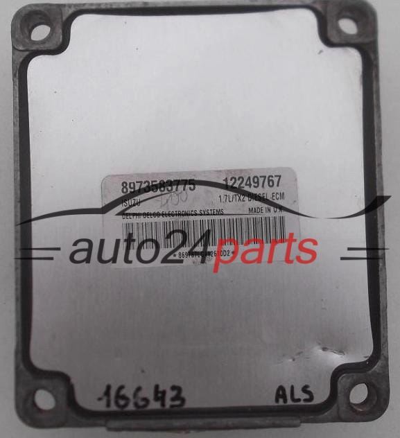 CALCULATEUR MOTEUR OPEL CORSA COMBO 1.7 DI