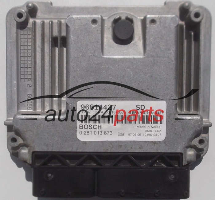 MOTORSTEUERGERÄT ECU STEUERGERÄT  CHEVROLET CAPTIVA 2.0 CDTI BOSCH 0 281 013 873,  96814427 SD