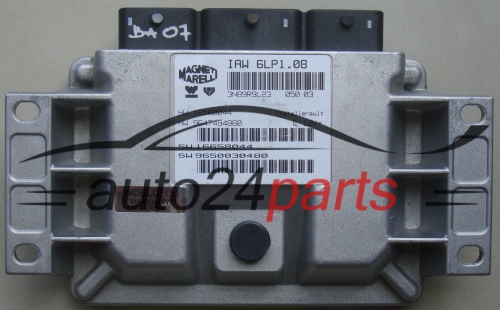 ECU ENGINE CONTROLLER  CITROEN PEUGEOT 1.4 Magneti Marelli IAW 6LP1.08,  16560044