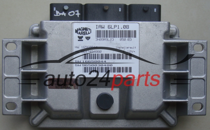 ECU ENGINE CONTROLLER  CITROEN PEUGEOT 1.4 Magneti Marelli IAW 6LP1.08,  16560044