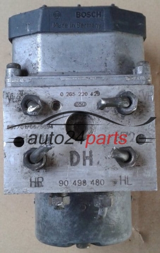 ABS PUMP OPEL ASTRA G ZAFIRA BOSCH 0 265 220 429,  90 498 480