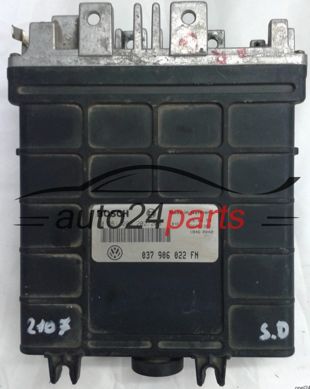 MOTORSTEUERGERÄT ECU STEUERGERÄT VW VOLKSWAGEN PASSAT 2.0 037 906 022 FN, 037906022FN, BOSCH 0 261 203 202, 0 261 203 203 0261203202/203, 26SA2392