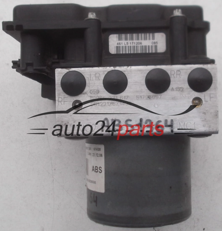 BOMBA HIDRAULICA Y CENTRALITA ABS CITROEN JUMPER FIAT DUCATO PEUGEOT BOXER BOSCH 0 265 231 617, 0265231617, 51725097, 0 265 800 461, 0265800461