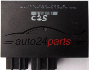 COMFORT CONTROL MODULE 1C0959799B, 1C0 959 799 B, HELLA 5DK008214-00, 5DK 008 214-00 SKODA OCTAVIA SUPERB VW GOLF BORA PASSAT