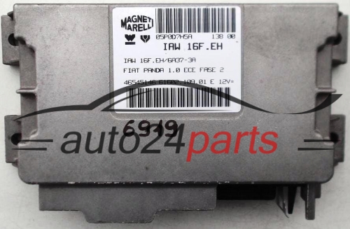 ECU ENGINE CONTROLLER FIAT PANDA 1.0 IAW 16F. EH, IAW16FEH, 46545146, 61602.109.01 E, 6160210901