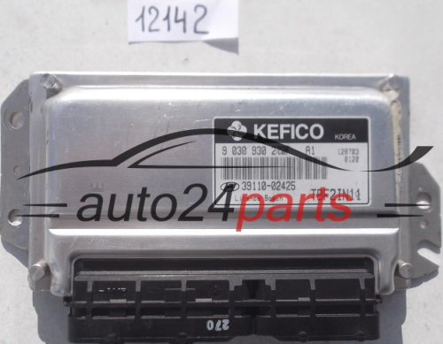 ECU ENGINE CONTROLLER HYUNDAI GETZ 1.1, 9 030 930 270F, 9030930270F, TBF2IN11 A1, 39110-02425, 3911002425