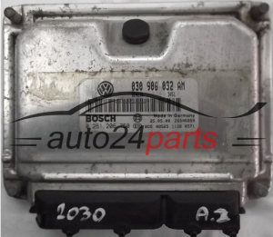 ECU ENGINE CONTROLLER VW VOLKSWAGEN POLO 1.0 030906032AM, 030 906 032 AM, BOSCH 0261206750, 0 261 206 750