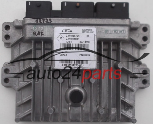 ecu engine control module NISSAN RENAULT 1.5 DCI