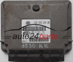 ECU ENGINE CONTROLLER SKODA FABIA 1.4 AUB 036906034BK, 036 906 034 BK, 61600.489.19, 6160048919, IAW4LV.C, IAW4LVC