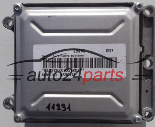 ECU ENGINE CONTROLLER  OPEL ASTRA VECTRA ZAFIRA 2.2 Z22SE 12202143 DFZF 