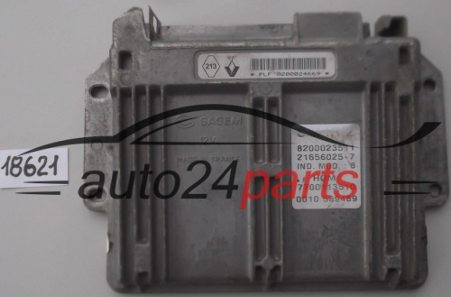 KOMPUTER STEROWNIK SILNIKA RENAULT TWINGO 1.2 21656025-7, 216560257, 8200023511, 7700113510