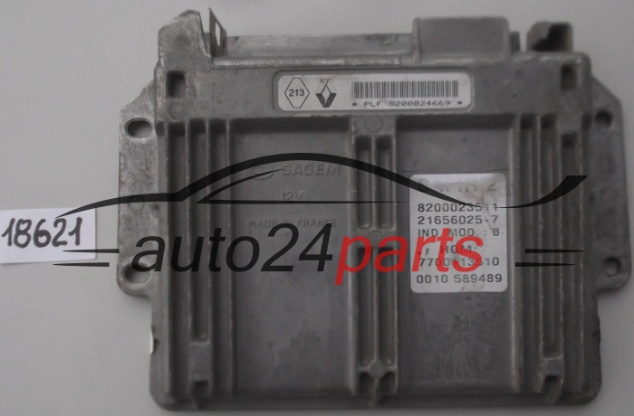 KOMPUTER STEROWNIK SILNIKA RENAULT TWINGO 1.2 21656025-7, 216560257, 8200023511, 7700113510