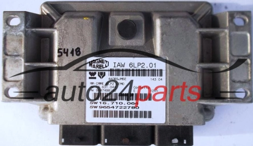 Μονάδα Ελέγχου Κινητήρα PEUGEOT 307 1.4 MAGNETI MARELLI IAW 6LP2.01