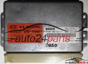 MOTORSTEUERGERÄT ECU STEUERGERAT KIA CARENS 1.8 16V BOSCH 0 261 206 424, 0261206424, K2CC 