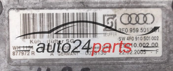 Modulo di controllo ventola  AUDI A4 2.0 VALEO 8E0 959 501 R