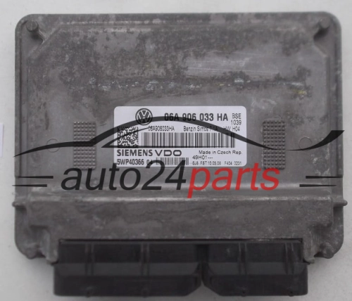 CENTRALINA MOTORE SKODA OCTAVIA 1.6 SIEMENS VDO 5WP40366 04