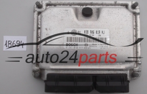 KOMPUTER STEROWNIK SILNIKA VOLKSWAGEN GOLF BOSCH 0 281 010 977, 0281010977, 038 906 019 HJ, 038906019HJ