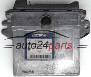 KOMPUTER STEROWNIK SILNIKA RENAULT KANGOO CLIO 1.9, HOM 7 700 104 956, 7700104956, 7700111205, R04080009F - 10096, 10097, 10810, 13503, 617, 618, 619, 620, 621