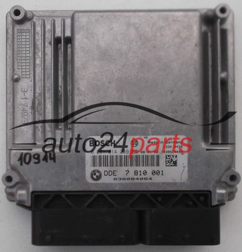 CENTRALITA DE MOTOR BMW X3 118 E87 E90 BOSCH 0 281 014 239, 0281014239, DDE 7 810 001, 7810001 