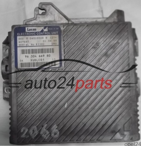 ECU CENTRALITA DE MOTOR PEUGEOT 406 2.1 TD 9630466980 XUDLC01 R04010028B 