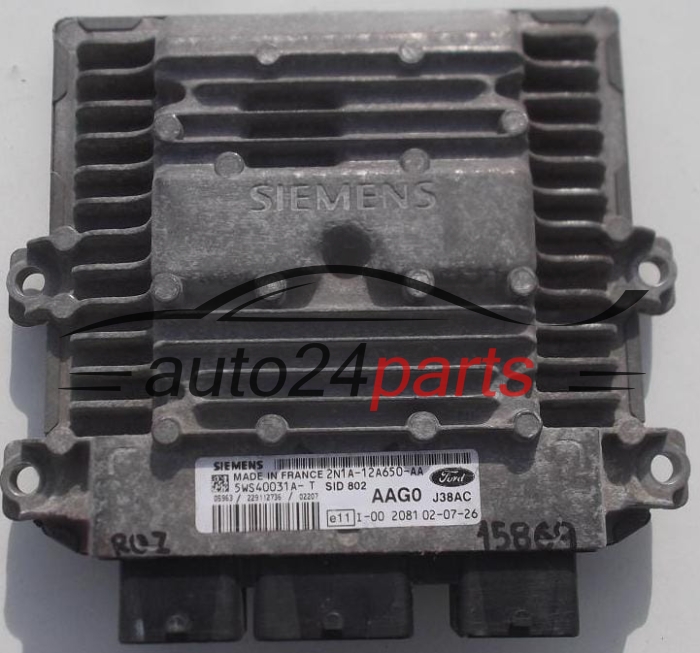 KOMPUTER STEROWNIK SILNIKA FORD FUSION 1.4 TDCI SIEMENS 5WS40031A-T