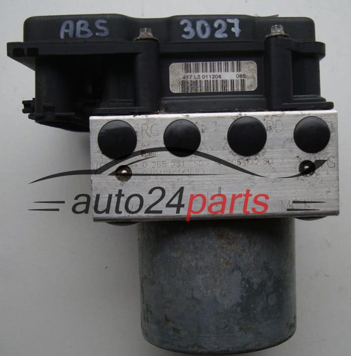 BOMBA HIDRAULICA Y CENTRALITA ABS CITROEN PEUGEOT BOSCH 0 265 231 550, 0265231550, 1400513280, 0265800427