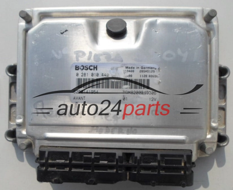 Μονάδα Ελέγχου Κινητήρα RENAULT MEGANE 1.9 DTI BOSCH 0 281 010 442,  8200141954