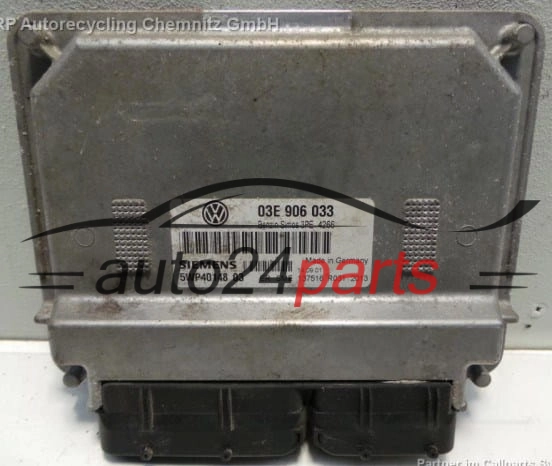 Μονάδα Ελέγχου Κινητήρα VOLKSWAGEN POLO 1.2 SIEMENS 5WP40148 03