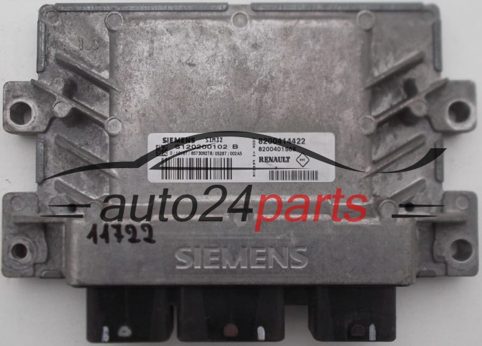 Μονάδα Ελέγχου Κινητήρα RENAULT MODUS 1.2 SIEMENS S120200102 B