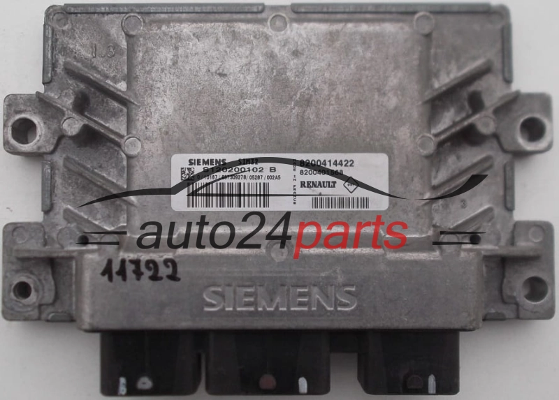 Μονάδα Ελέγχου Κινητήρα RENAULT MODUS 1.2 SIEMENS S120200102 B